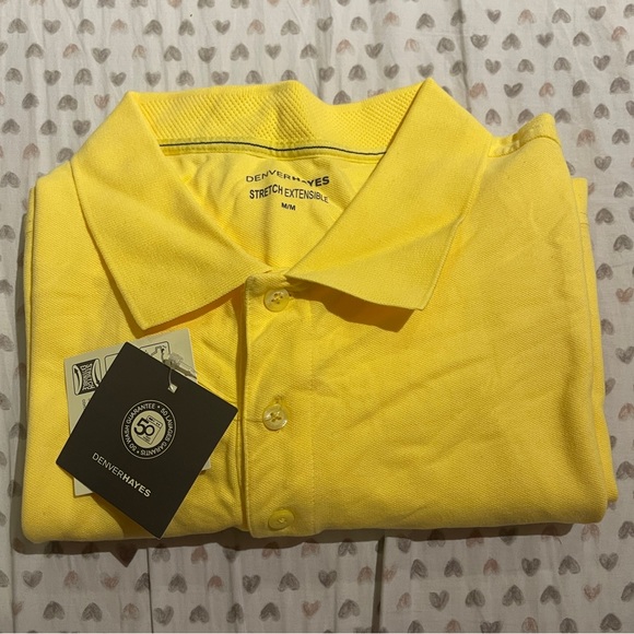 Denver Hayes Yellow Polo Shirt - Picture 2 of 4